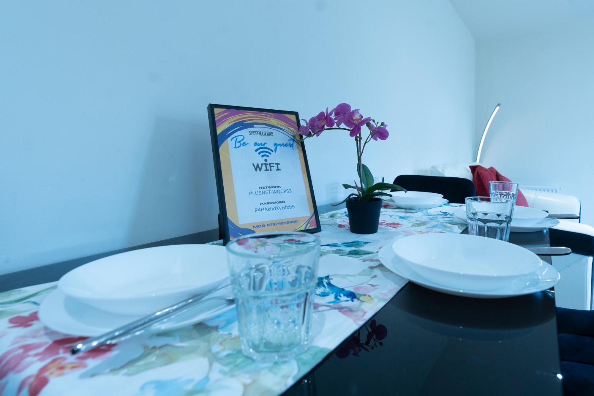 Luxury Ground Floor 2 Bedroom Apartment Free Wifi & Parking Sheffield Exterior foto