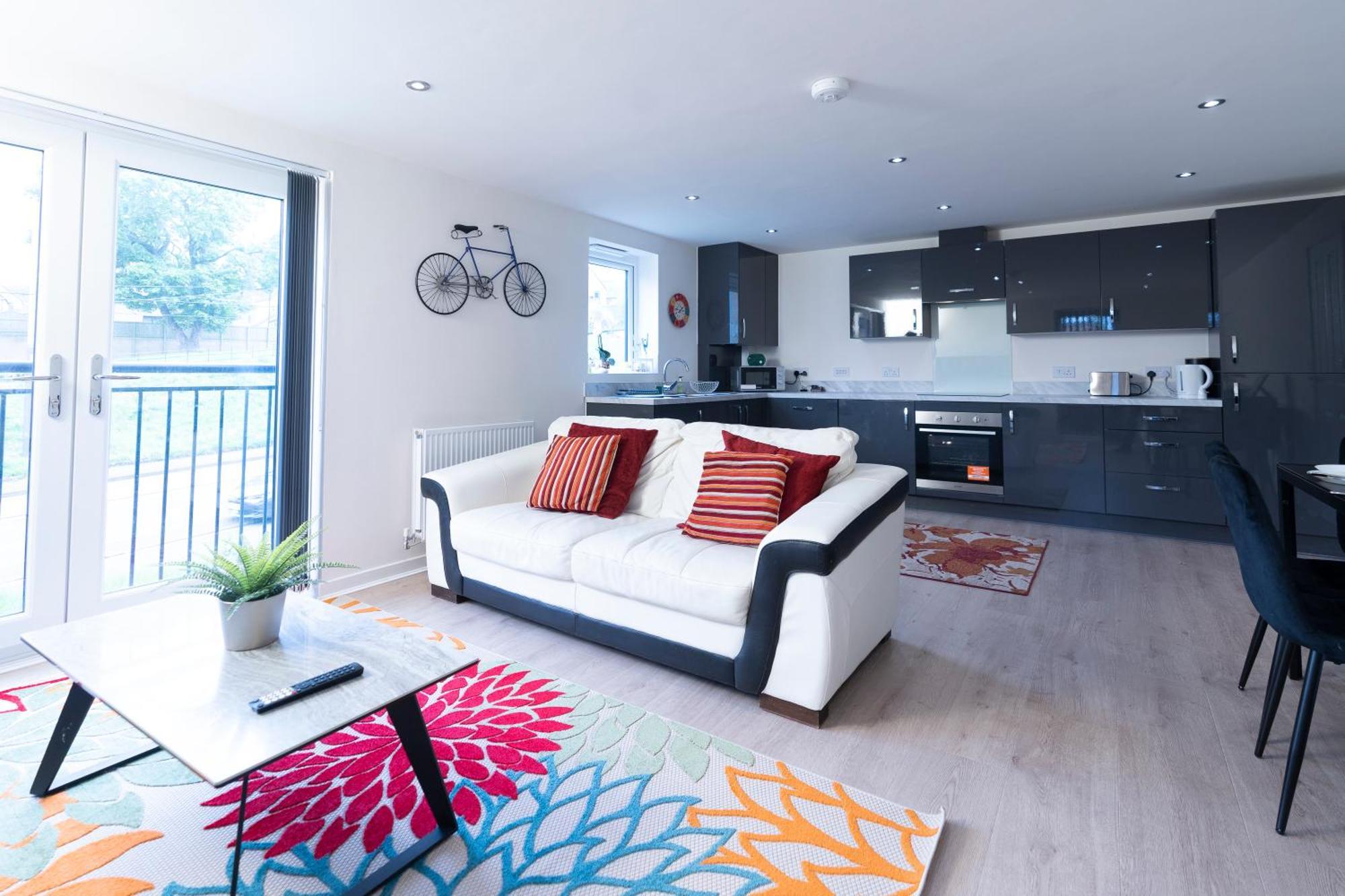 Luxury Ground Floor 2 Bedroom Apartment Free Wifi & Parking Sheffield Exterior foto